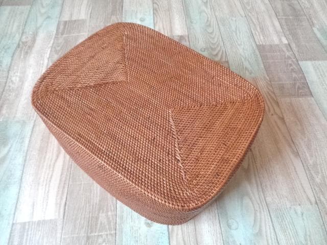 2種類セット●B5＆A4丸み有長方形ケース●無地●アタ●バリ島●1024.4