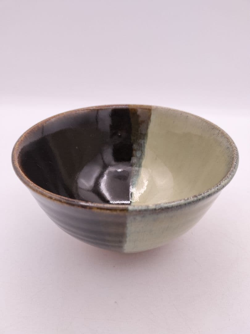 c596 数茶碗 朝鮮唐津 片身変り 10客 武村利左衛門 木箱 茶道具 古物