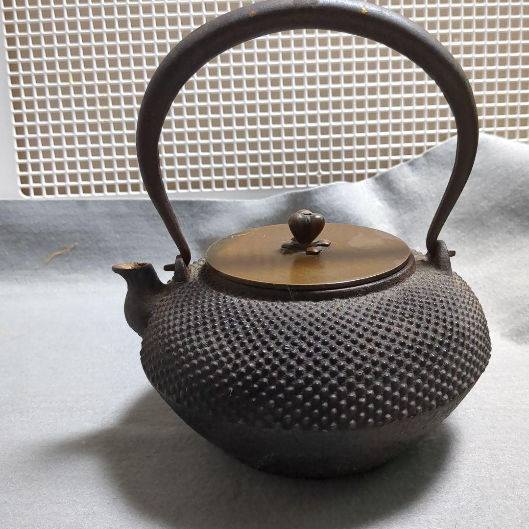 龍文堂のアラレ持ち手に桜金襴時代物