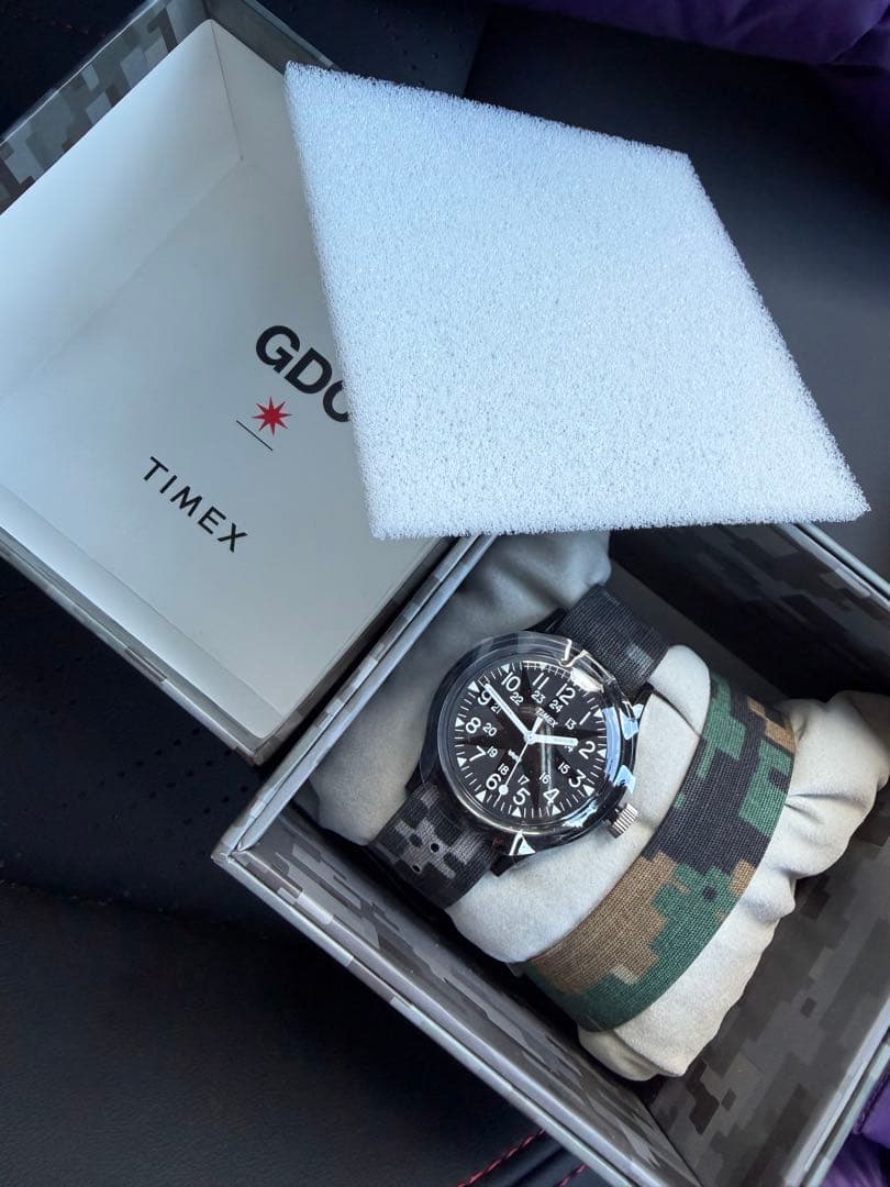 TIMEX GDC ブラック・迷彩