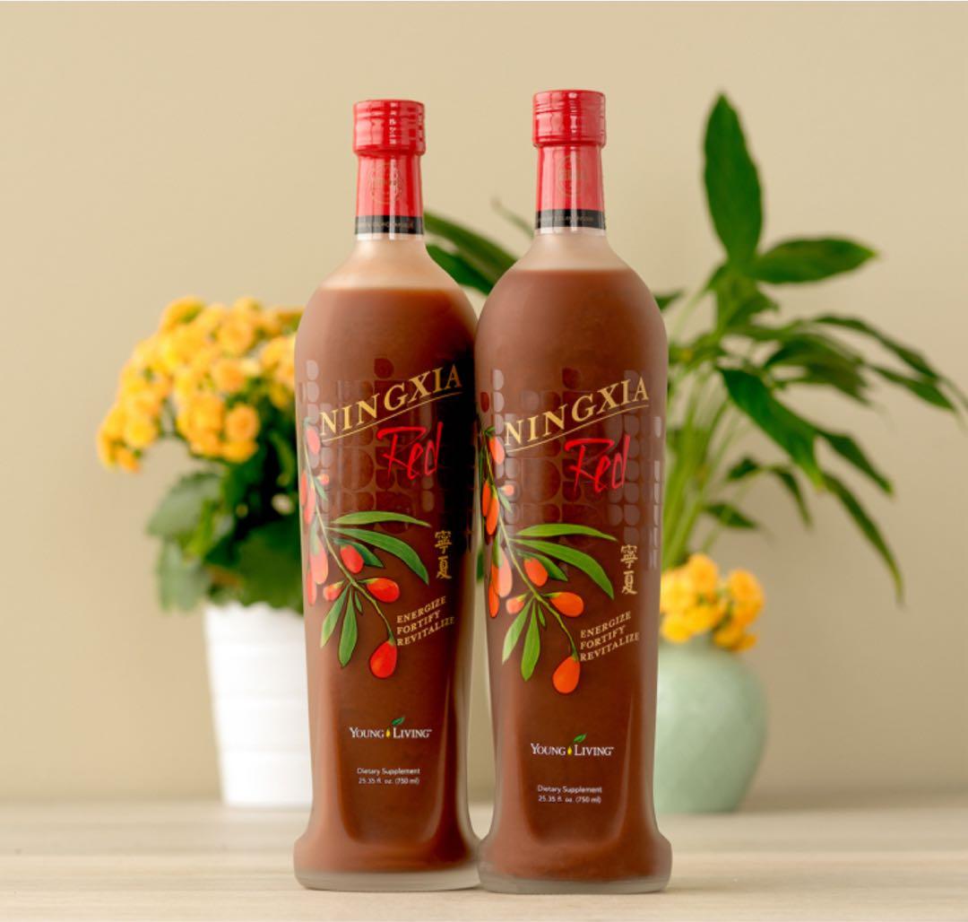 ヤングリビング　ニンシアレッド2本(750ml×2)