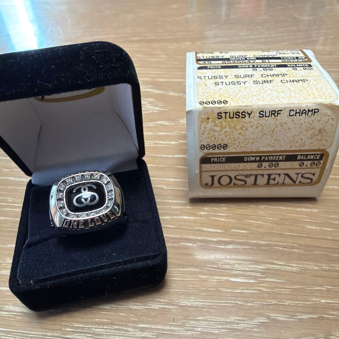 STUSSY JOSTENS SURF CHAMP 25周年リング