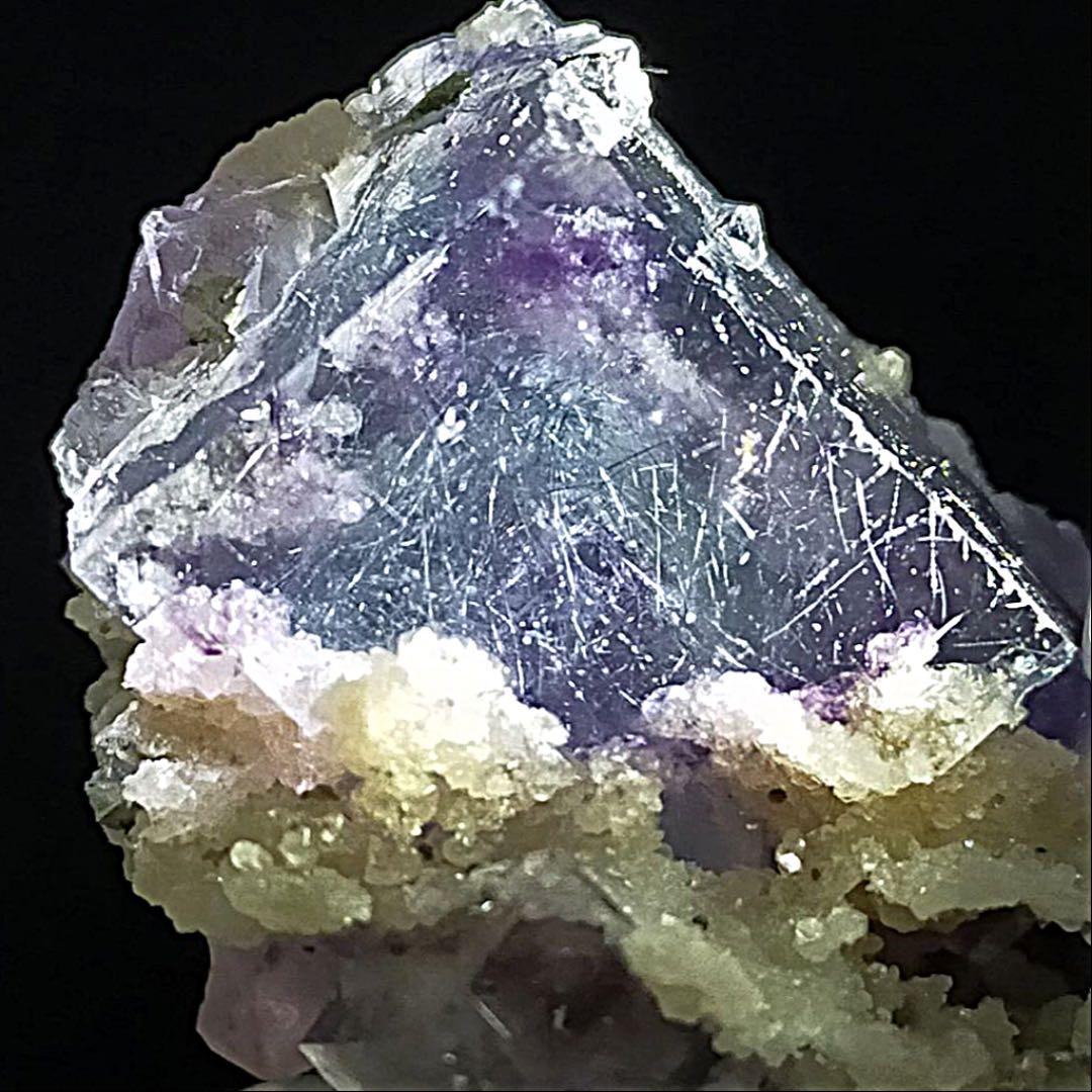 【中国/ヤオガンシャン産】フローライト原石⑧