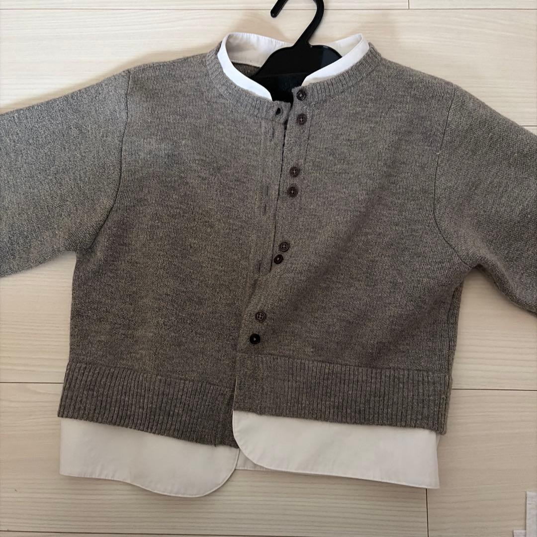 Bibiy ANGELIQUE KNIT ニット グレー シャツ