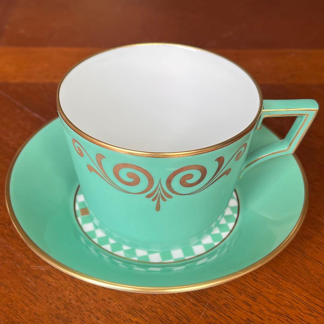 【希少品】リチャードジノリ★アマデウスの唄★グリーンC/S