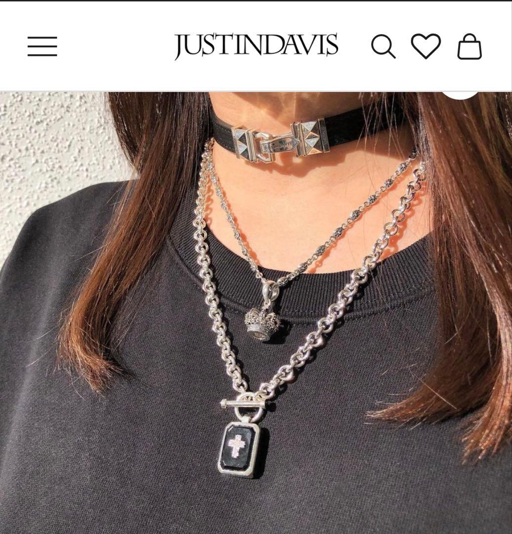 JUSTIN DAVIS（ジャスティン デイビス） ネックレス クラウン紋章