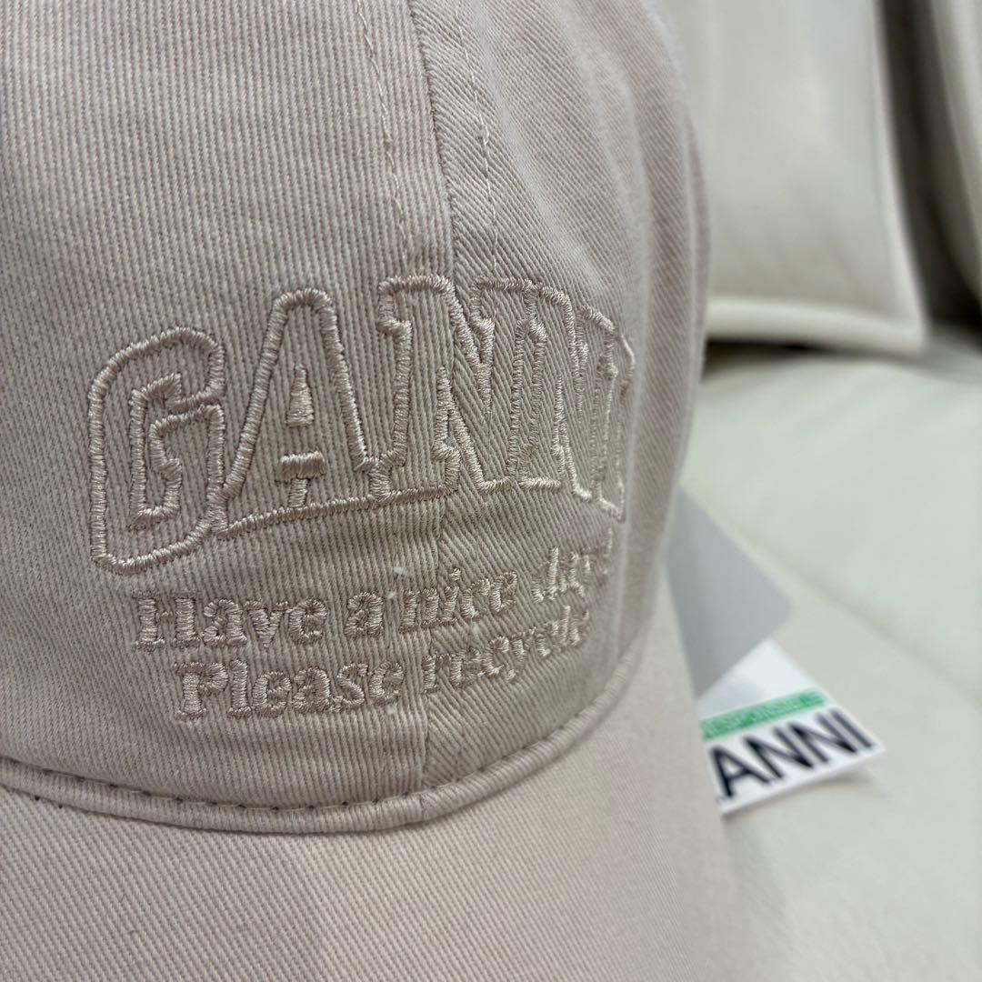 GANNI ガニー　キャップ