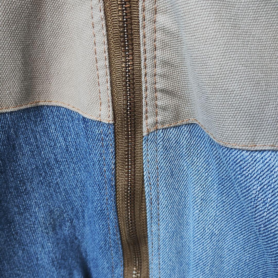 マ*ト様 カーハート　パッチワークデザイン 再構築　アクティブジャケット型　古着