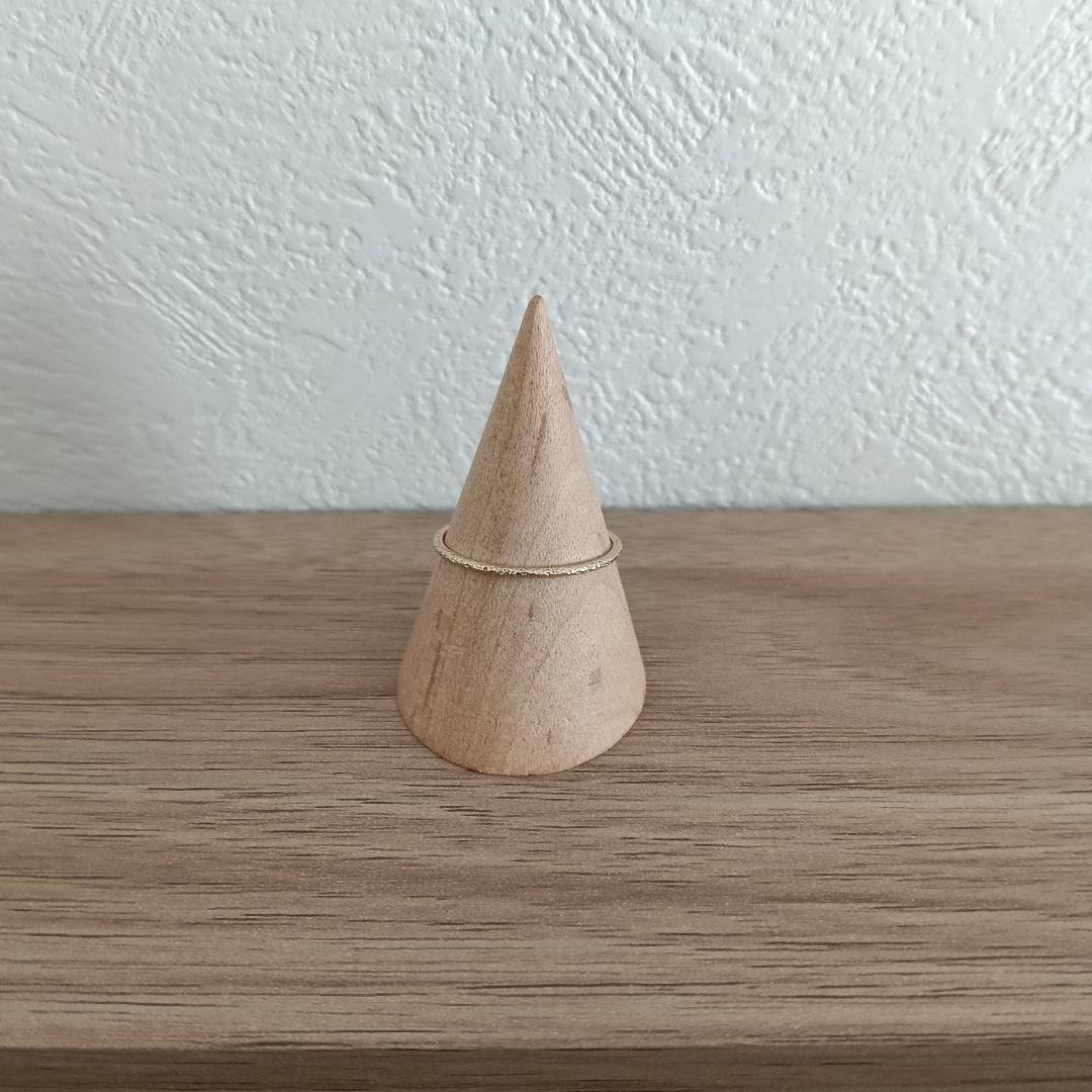 スターダスト　イエローゴールド　10k　リング　11号