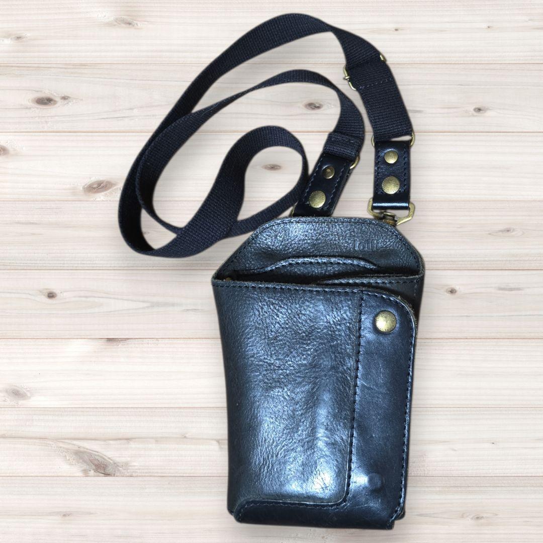 laitti 本革 ガーデニングポーチ 剪定ばさみケース レザー シザーケース