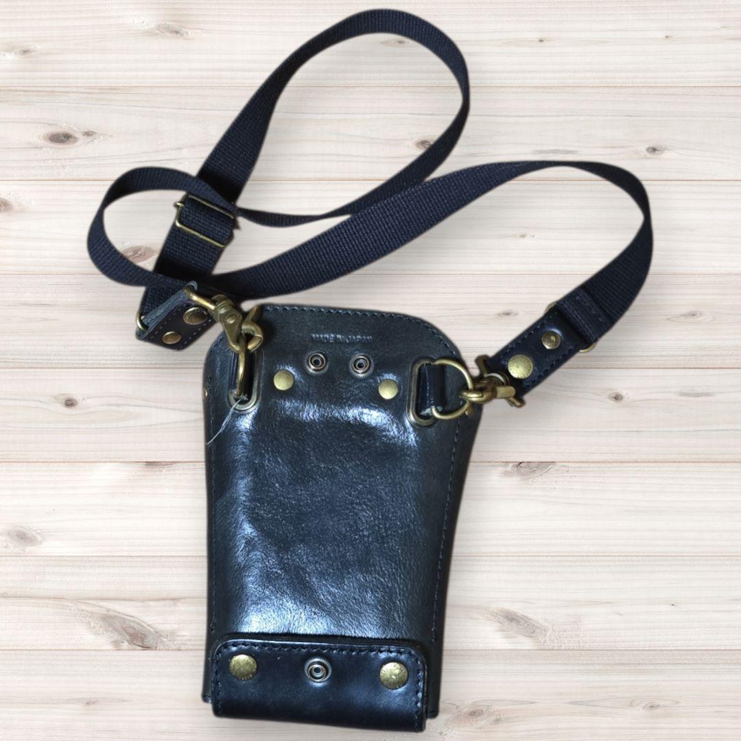 laitti 本革 ガーデニングポーチ 剪定ばさみケース レザー シザーケース