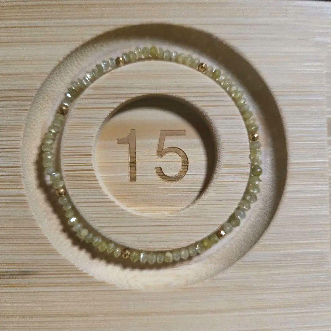 ゆ*こ様 イエローダイヤブレスレット