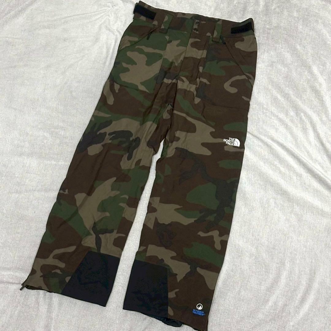 THE NORTH FACE ノースフェイス 迷彩スノーボードウェア カモフラ