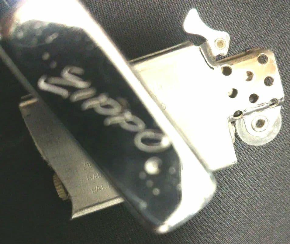 Zippo ヴィンテージ ジッポー キャンプ 焚き火 軍艦 海 スリム 海軍