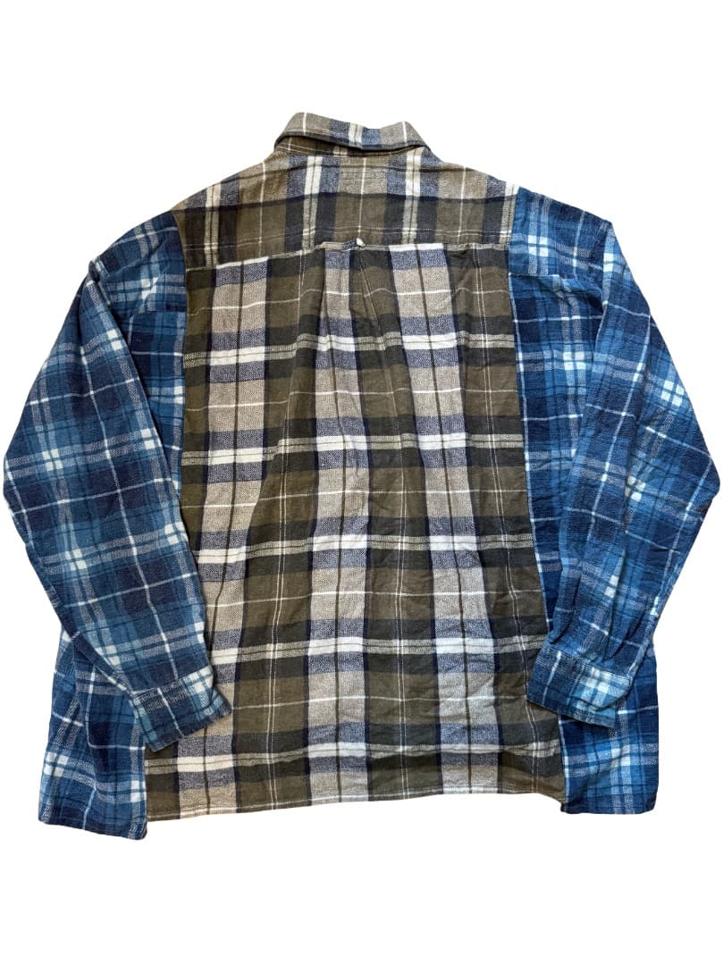 Rebuild by Needles フランネルシャツ 再構築 チェック 好配色