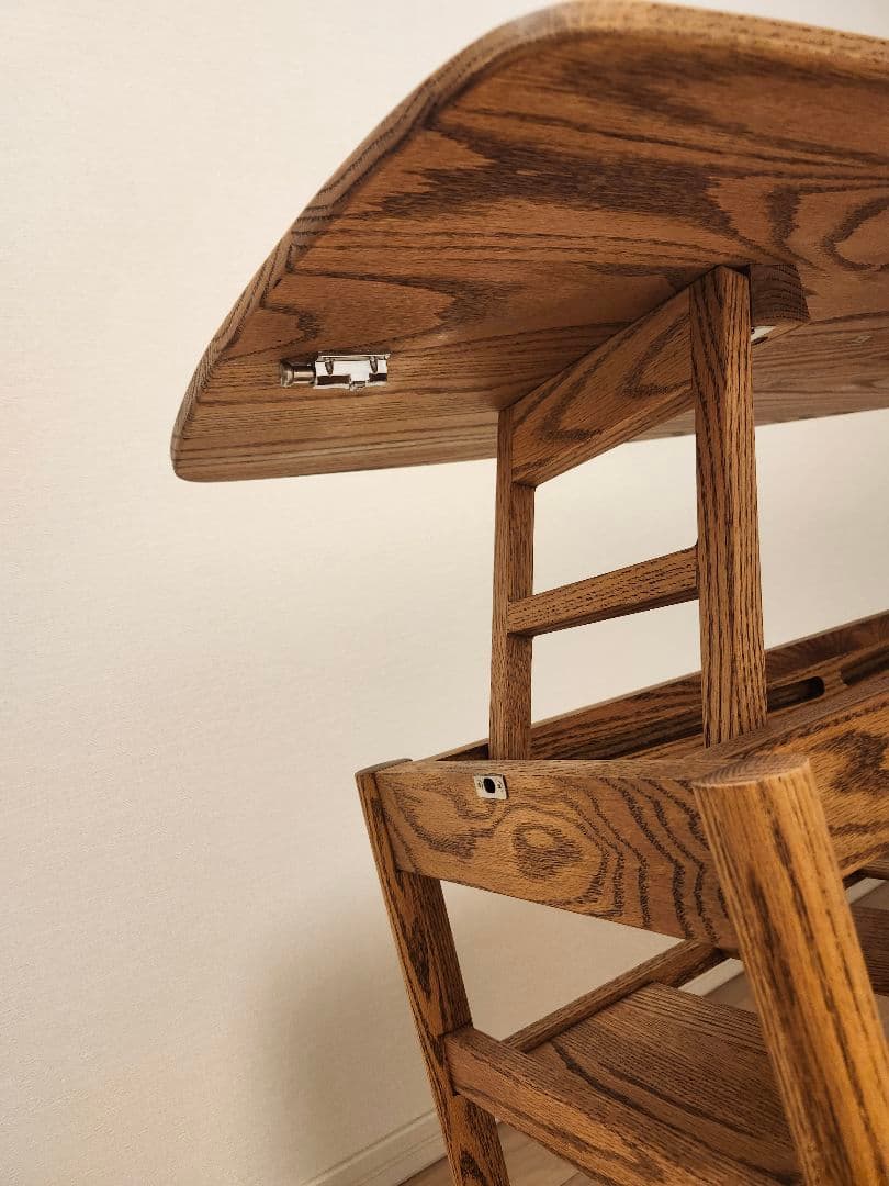 【美品】モモナチュラルFD LOW TABLE S ME ローテーブル昇降式