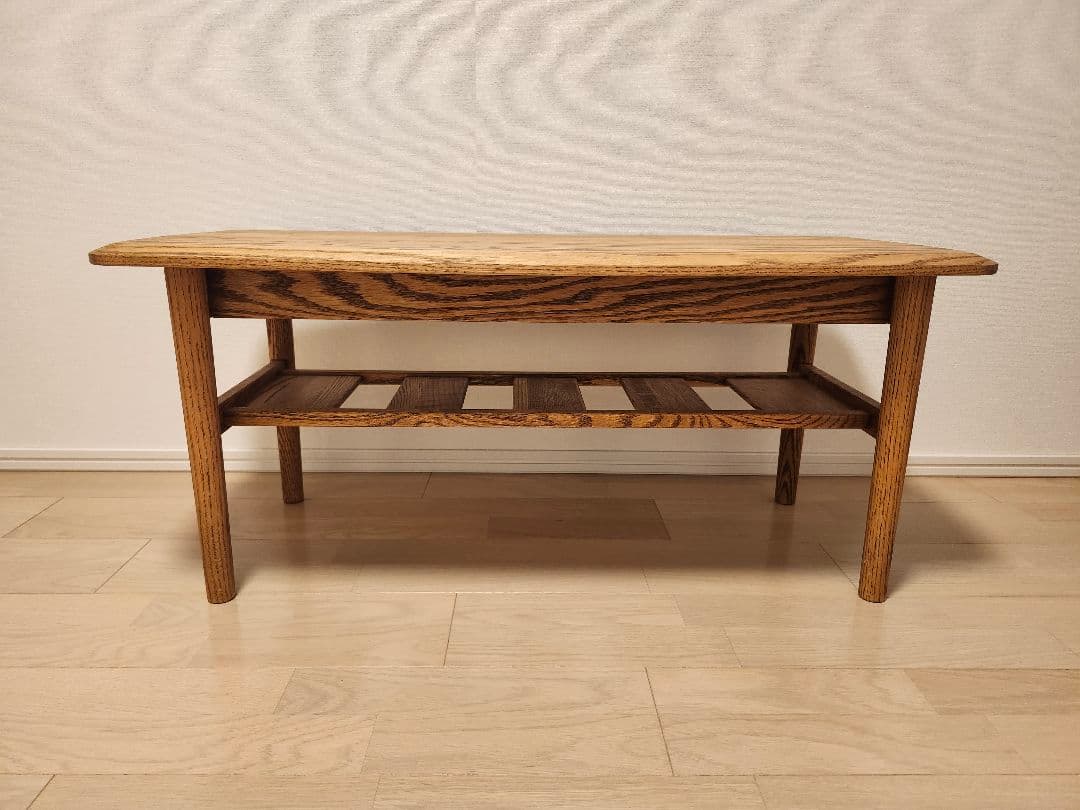 【美品】モモナチュラルFD LOW TABLE S ME ローテーブル昇降式