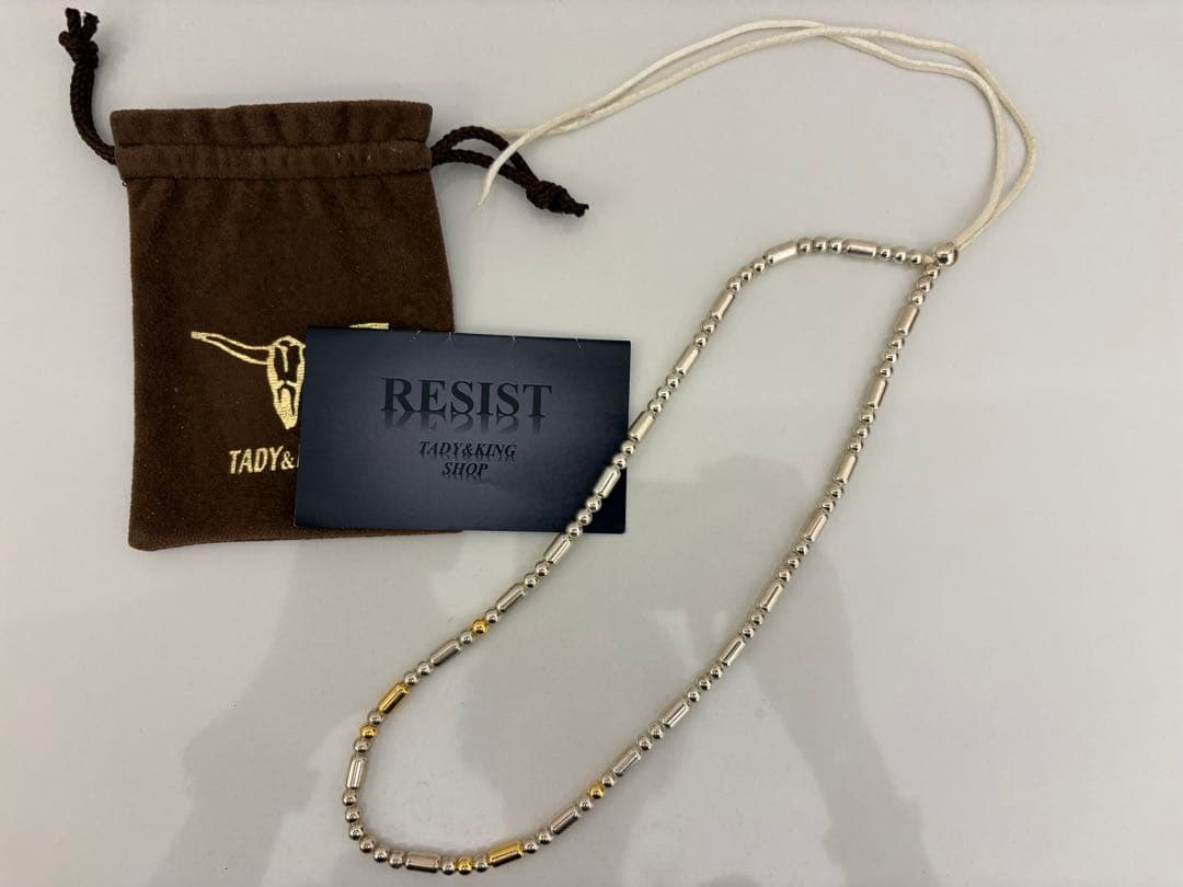 【美品】TADY&KING ビーズ 一連 ネックレス