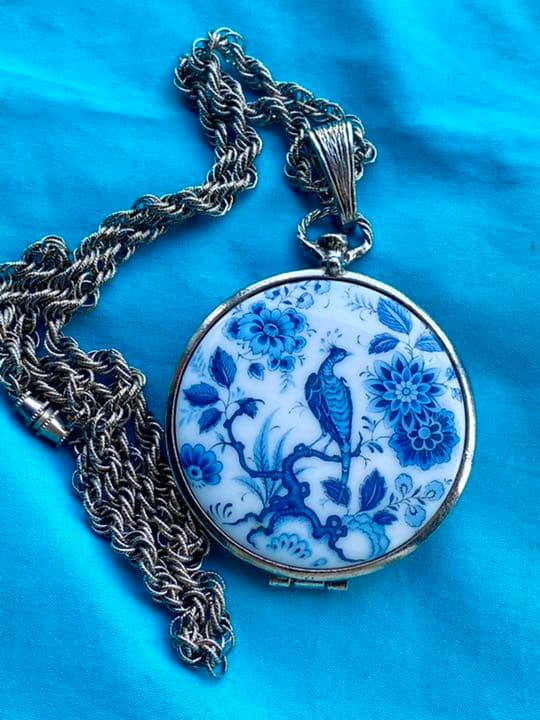 ヴィンテージ　ブルーピーコック　ロケット　ゴルデット　アメリカ製