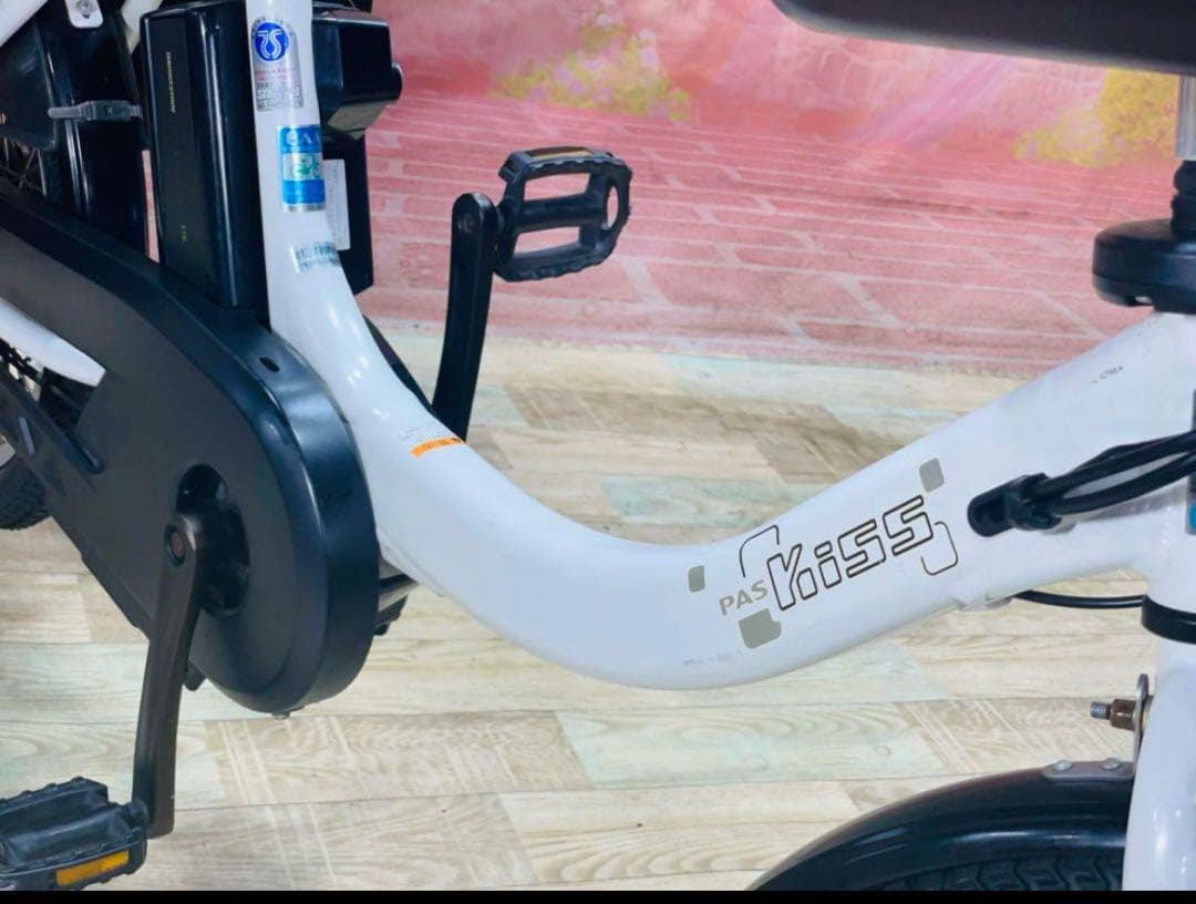 K2344 電動自転車ヤマハ パスキス 子供乗せ 20インチ 送料無料