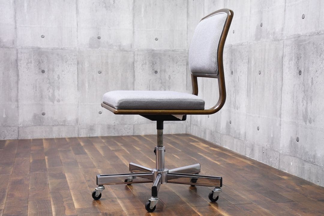 DIC121 カリモク デスクチェア 昇降 回転 キャスターチェア 書斎椅子