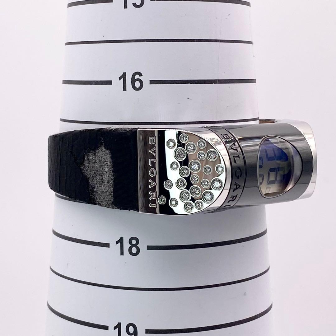 稼働✨ BVLGALI Ipno IP20S メレダイヤ ラインストーン 腕時計