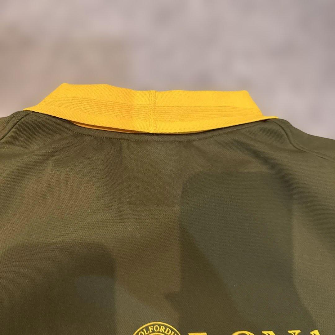 MARK&LONAオリーブグリーン スカルロゴ ポロシャツ 50新品未使用