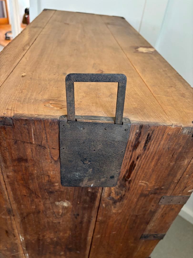 桐箪笥 4段 アンティーク 時代箪笥 和箪笥 古道具 古家具 明治