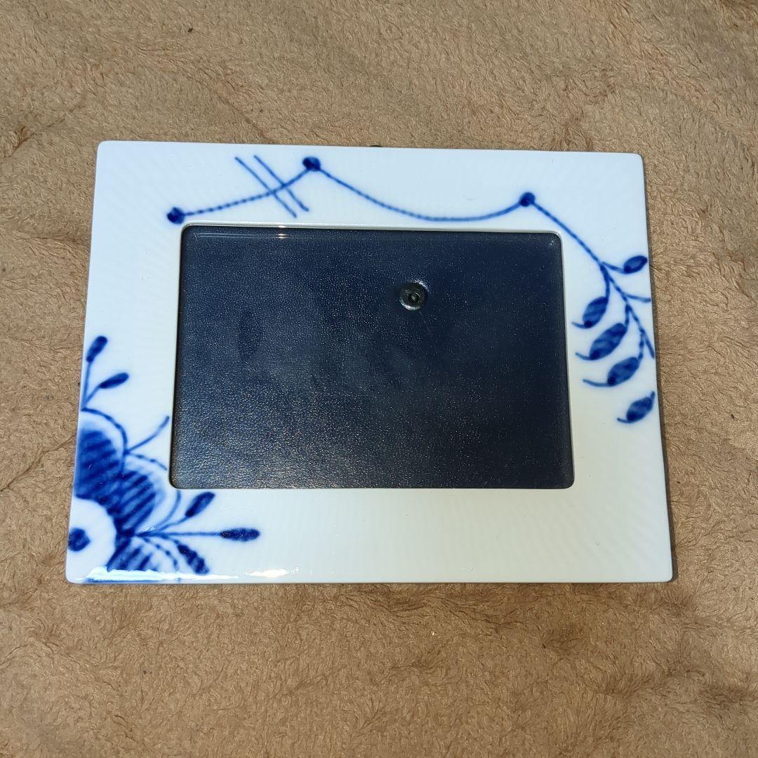 【未使用】ロイヤルコペンハーゲン ブルーブルーブルーテッド フォトフレーム