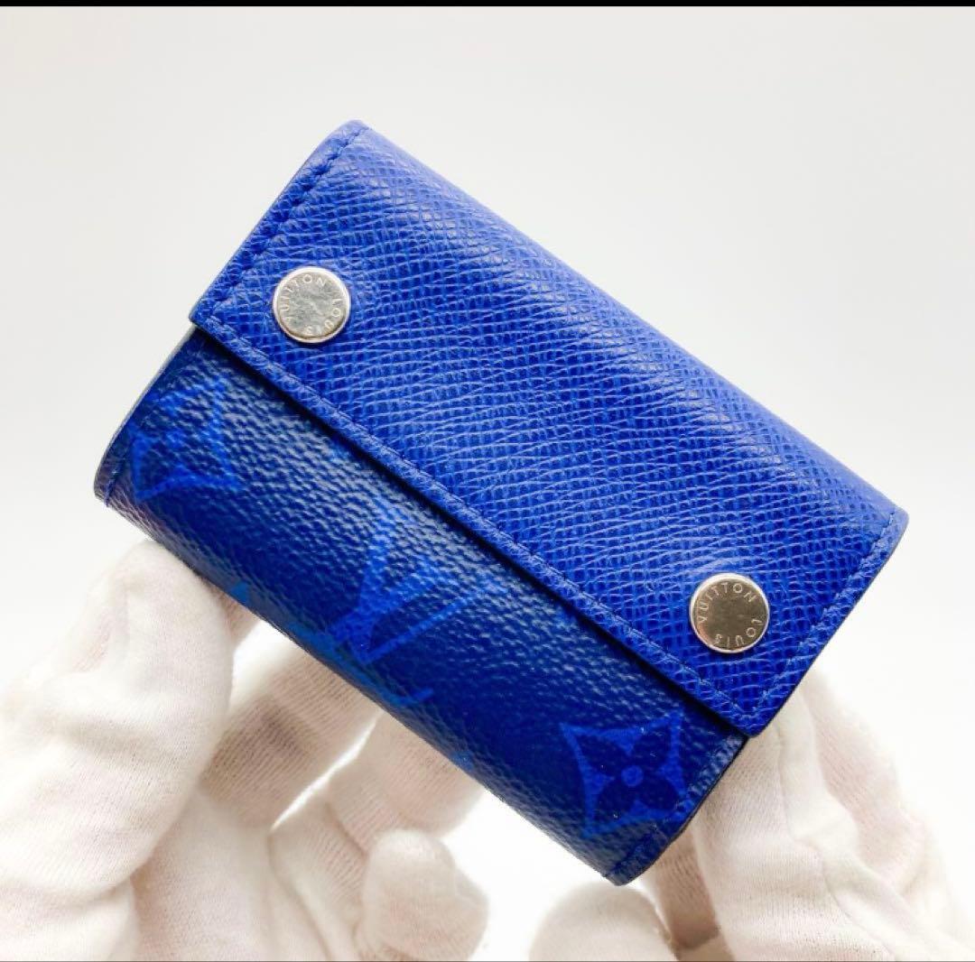 LUIS VUITTONタイガラマ ディスカバリー コンパクト 折り財布