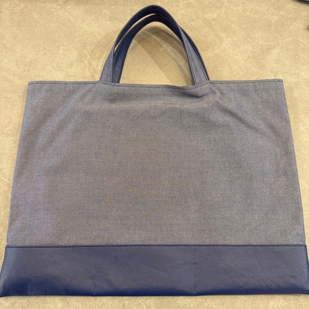 美品！familiarファミちゃんリアちゃんデニムバッグ