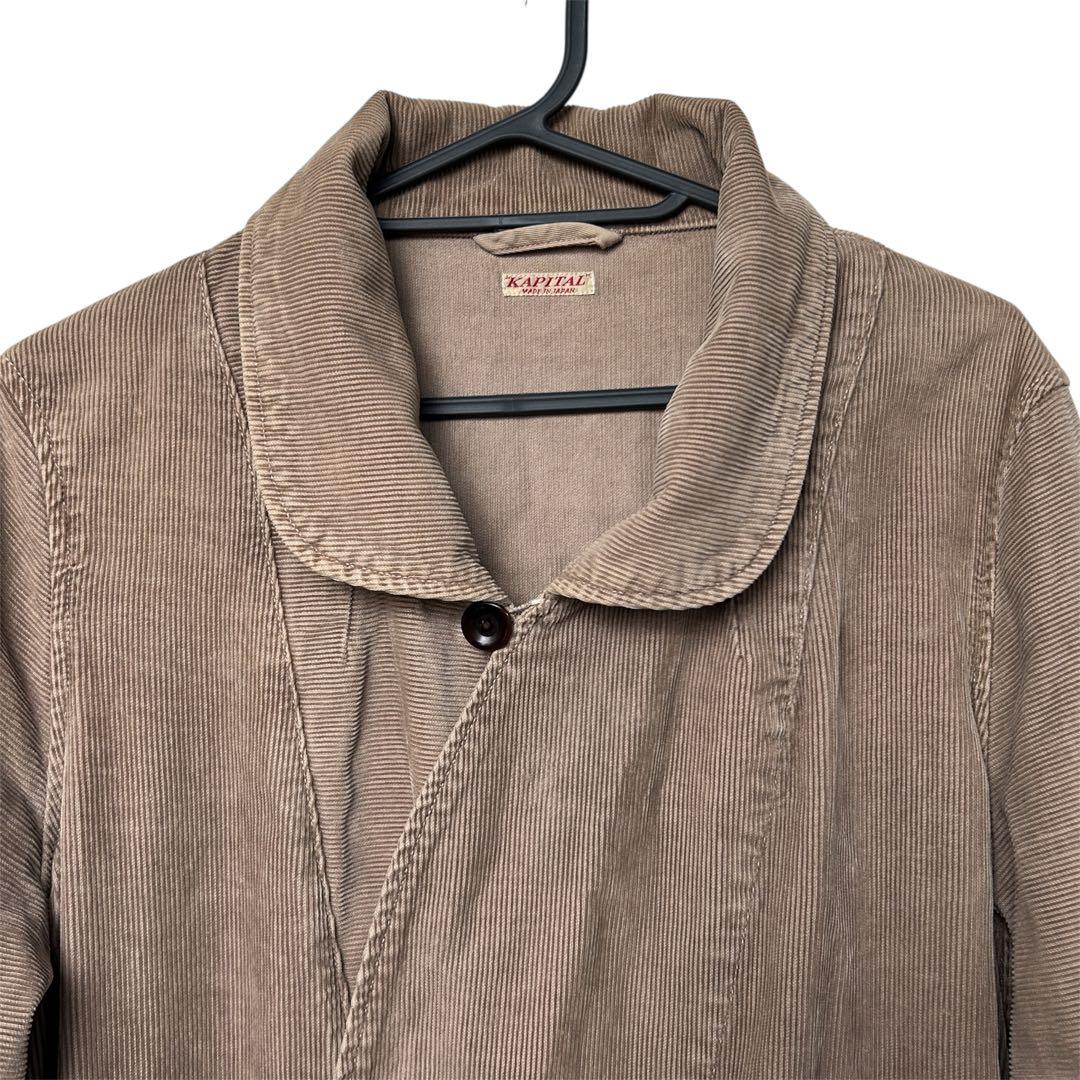初期 KAPITAL キャピタル ケリーコート コーデュロイ ロングコート