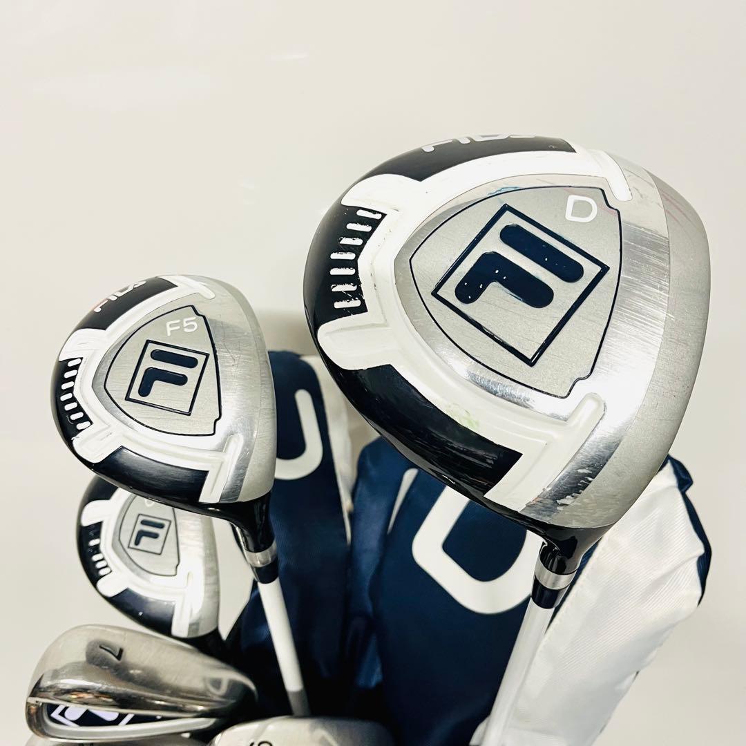 女性　フィラ レディース　ゴルフセット　FILA ゴルフ一式　クラブセット　L