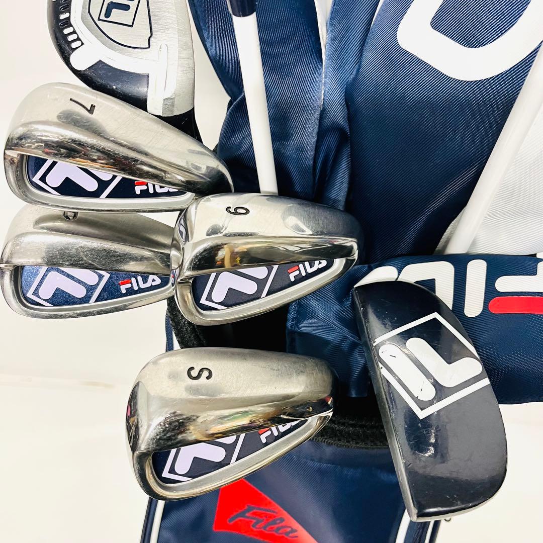 女性　フィラ レディース　ゴルフセット　FILA ゴルフ一式　クラブセット　L