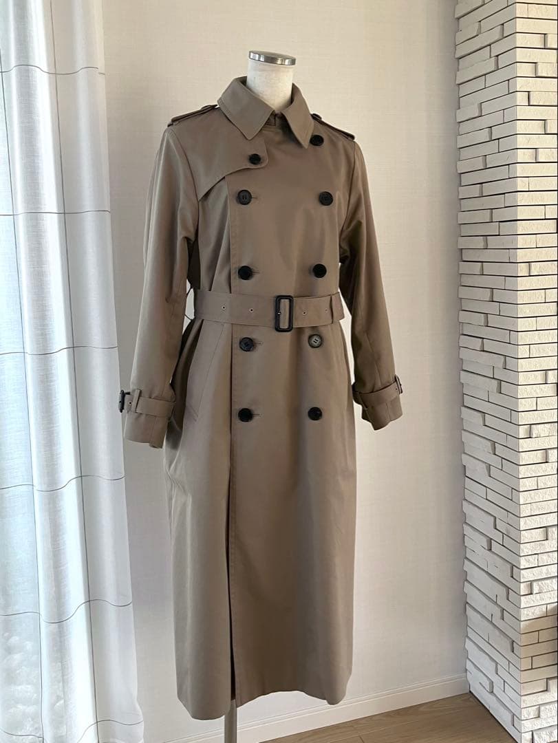 美品☆HYKE ハイク トレンチコート レギュラーフィット size 1