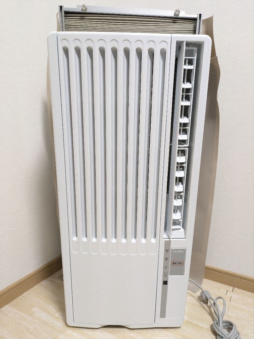 超美品 ハイアール 窓用エアコン 冷房専用 JA-16V 21年製 Haier