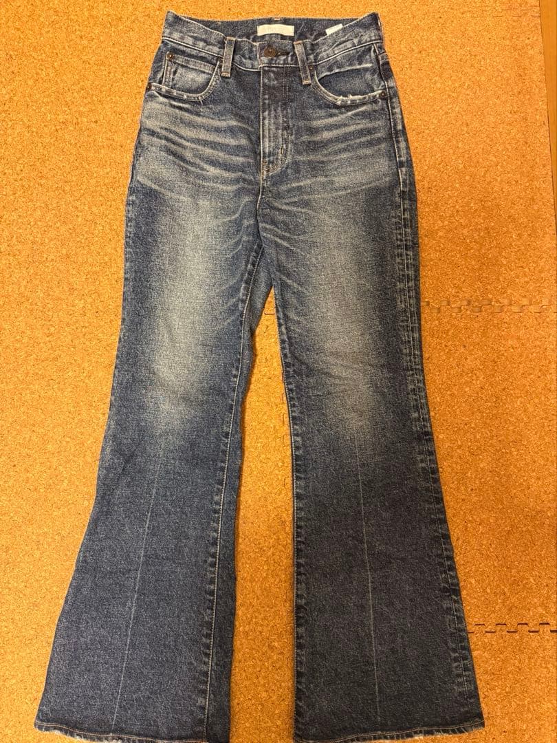 パンツ MVS D/BLU FLARE 25