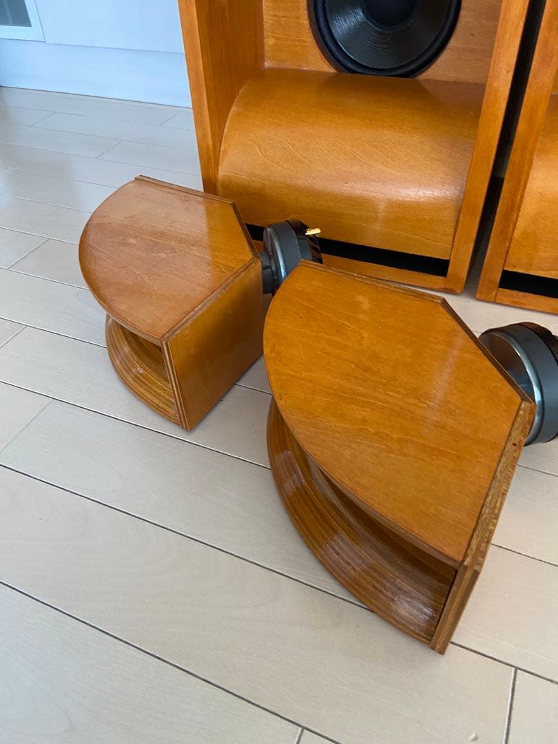 自作ウッドホーン搭載フロントロードホーンスピーカー