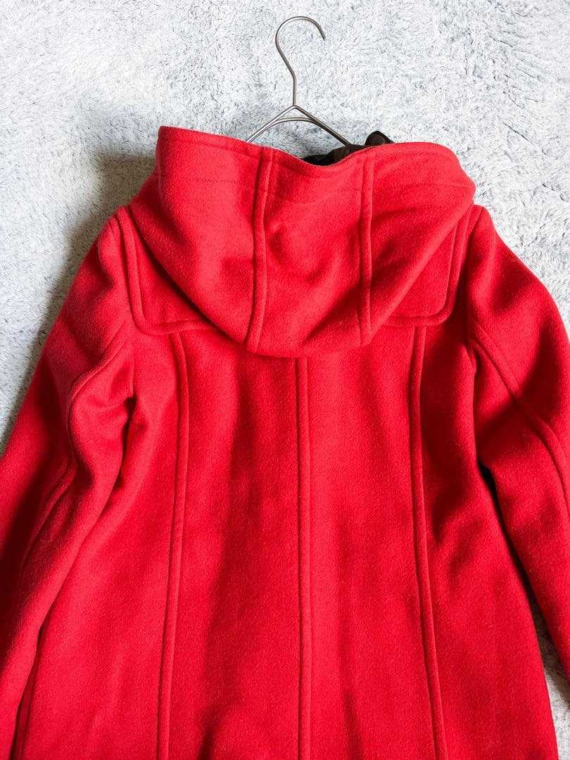 【ブルーレーベルクレストブリッジ】ショートダッフルコート 裏地CBチェック 38