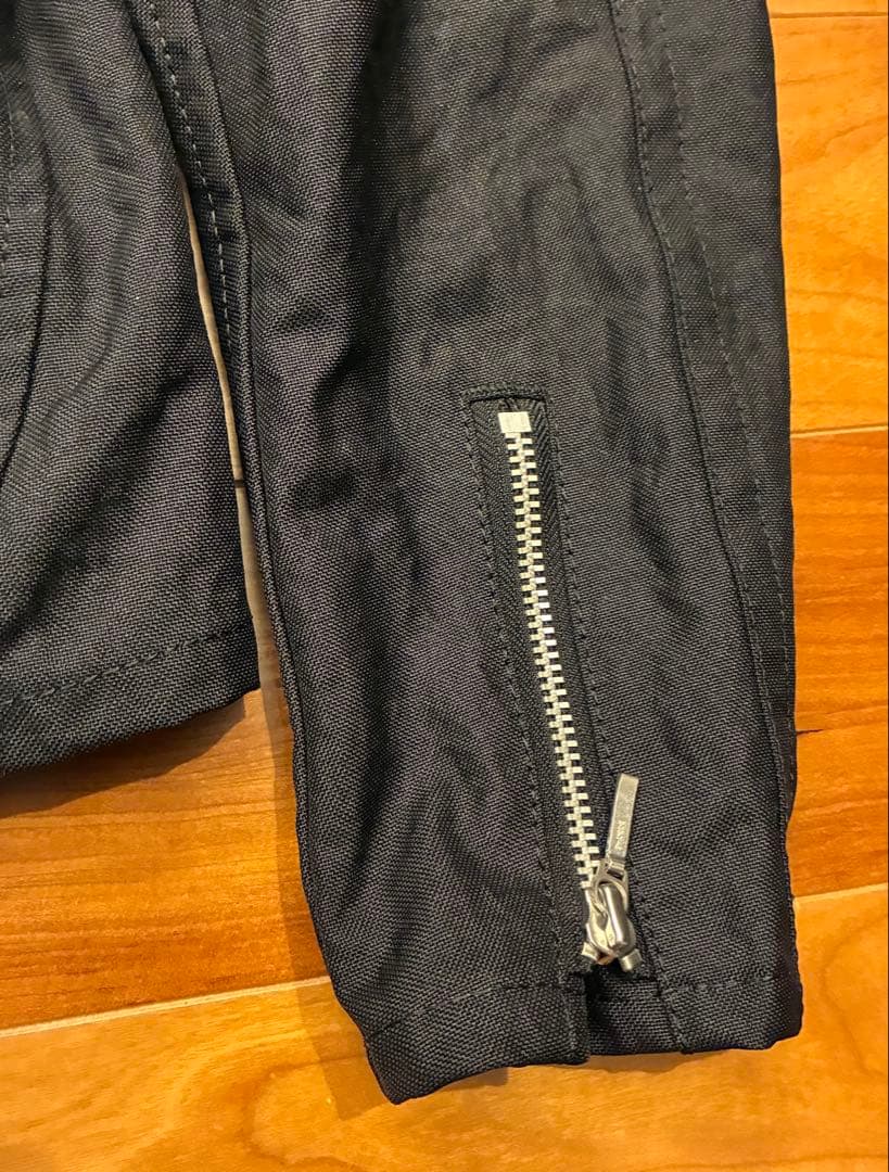 JUNYA WATANABE ジュンヤワタナベ ハの字ライダース　黒　S