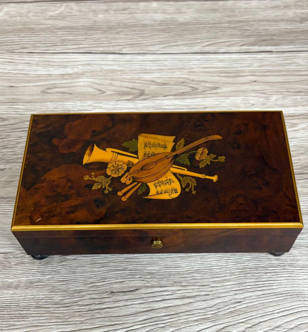 美品 リュージュ オルゴール 72弁 ハンガリー狂詩曲3パート