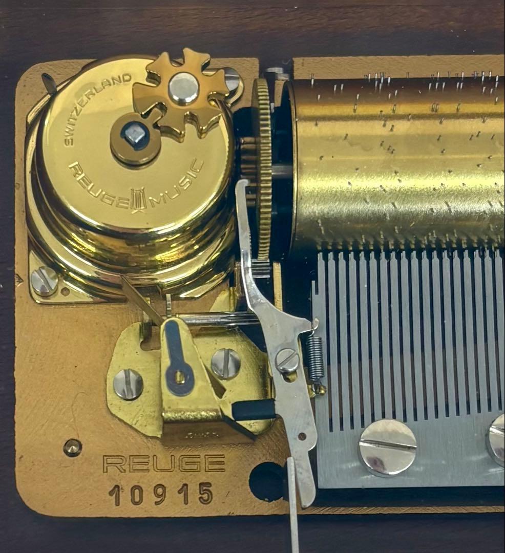 美品 リュージュ オルゴール 72弁 ハンガリー狂詩曲3パート