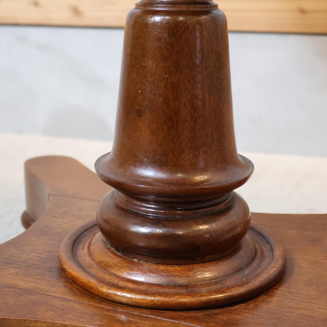 英国アンティーク マホガニー材 ソーイングテーブル サイドテーブル クラシック