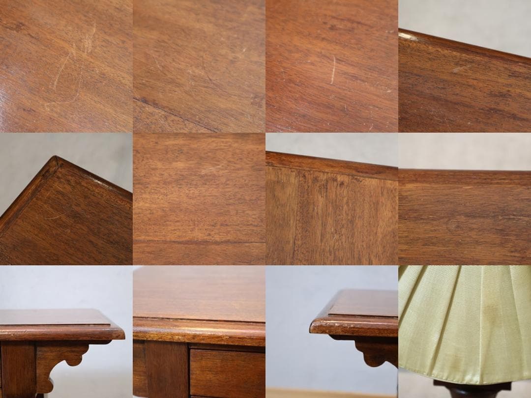 英国アンティーク マホガニー材 ソーイングテーブル サイドテーブル クラシック