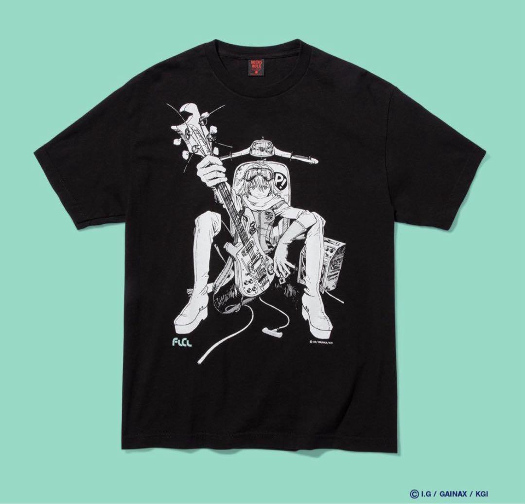 FLCL × GEEKS RULE フリクリ　ハル子　tシャツ