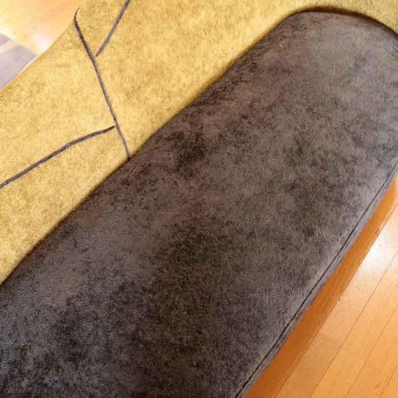 クラウディア アシンメトリー・モダンソファ 二人掛け カウチソファ