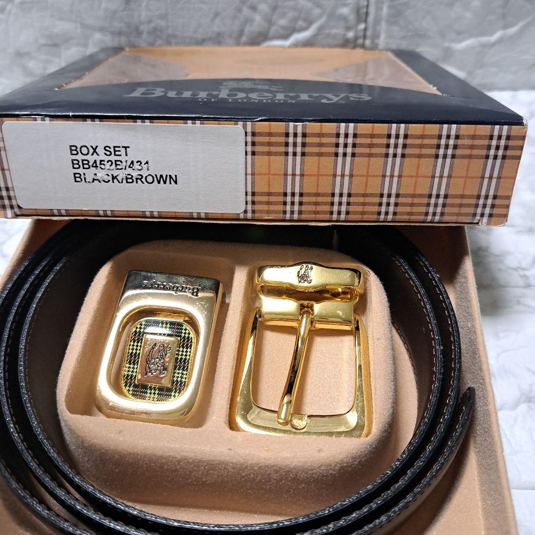 ✨️新品 未使用 ✨️BURBERRY バーバリー ベルト レザー セット