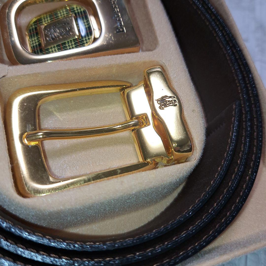 ✨️新品 未使用 ✨️BURBERRY バーバリー ベルト レザー セット