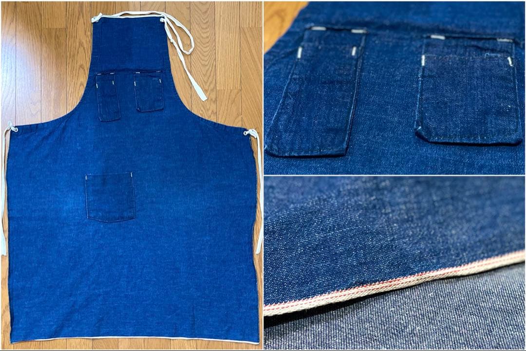 幻！激レア1950年代〜1960年代ヴィンテージデニムエプロン赤耳