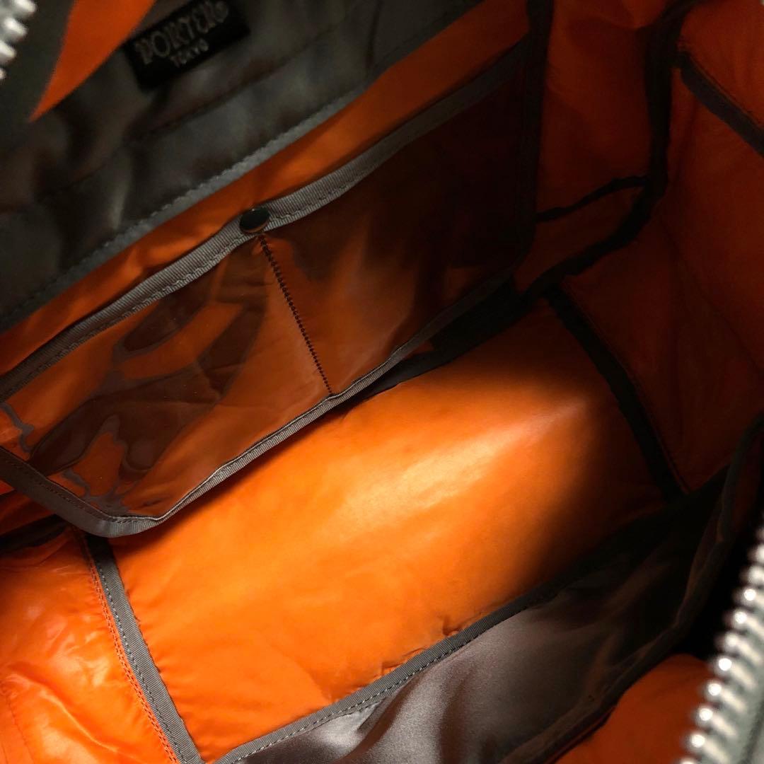 新品同様✨新型 ポータータンカー ボストンバッグ グレー ダッフル トートバッグ